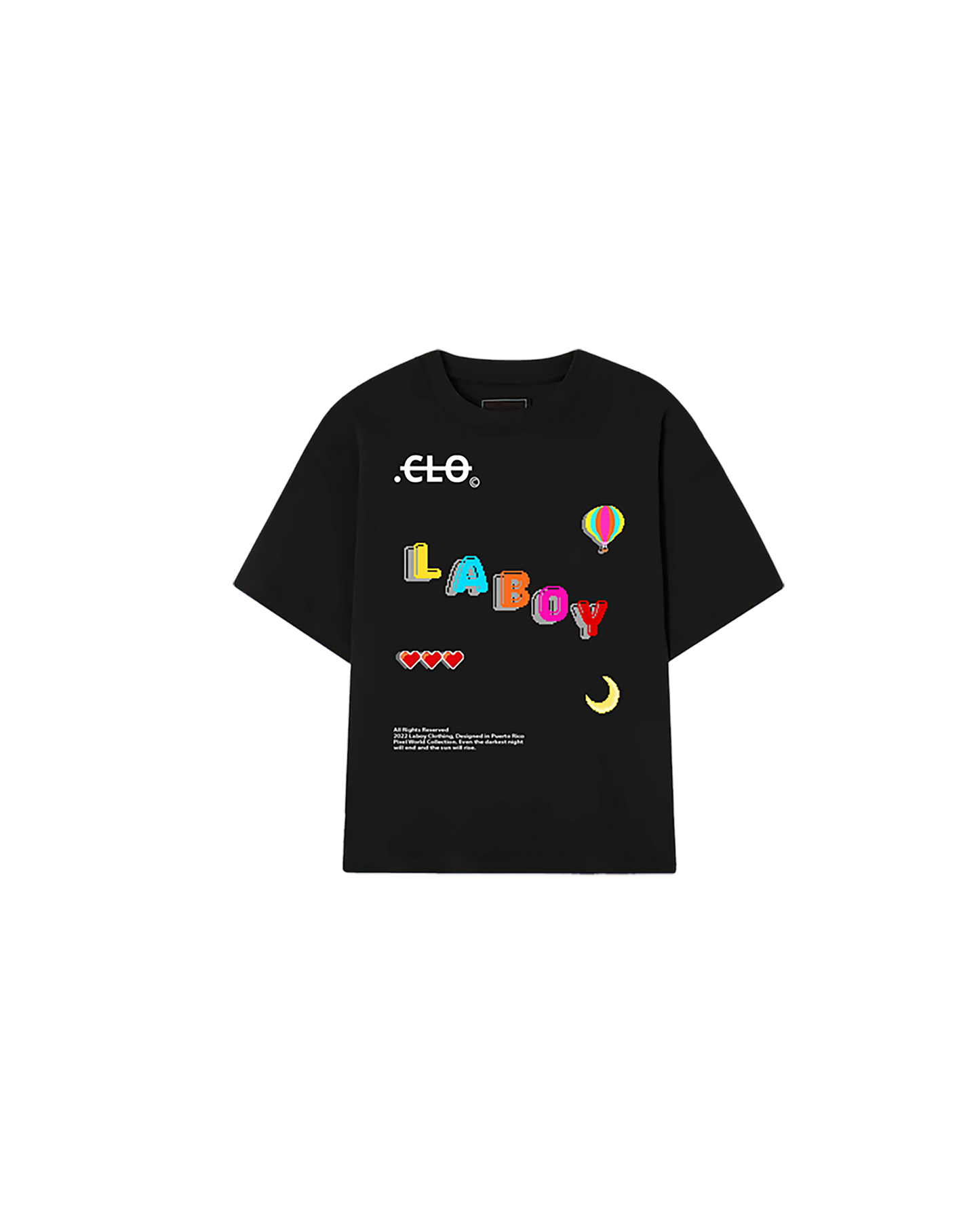 LABOY™ MOON BLACK TEE