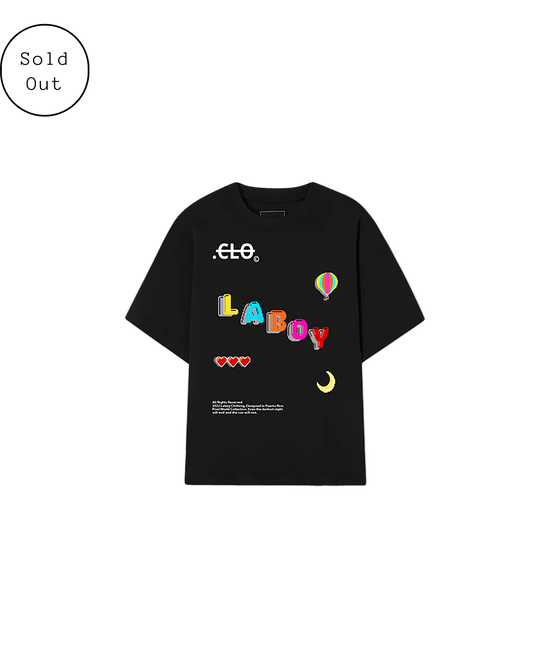 LABOY™ MOON BLACK TEE